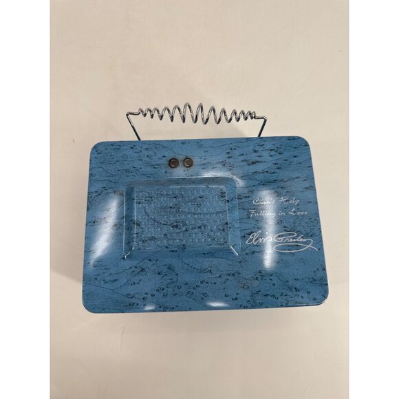 Elvis Presley Collectible Tin Lunch Box By Vandor Can't Help Falling In Love - Picture 4 of 10